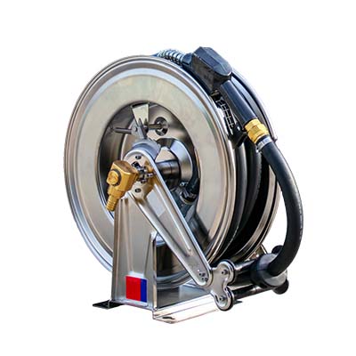 Darmoproller voor mazoutslang inox (max. 15 meter)