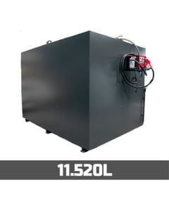 11520 liter metalen mazouttank met dieselpomp