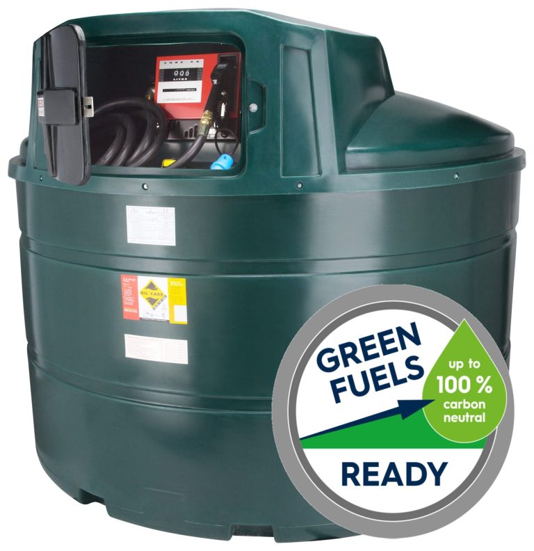 3500 liter kunststof hvo dieseltank met dieselpomp (220V)