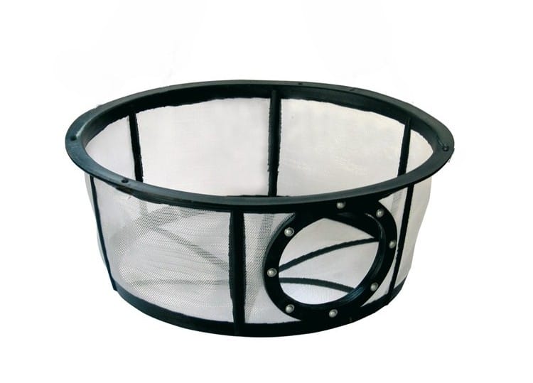 Regenwaterfilter met korf