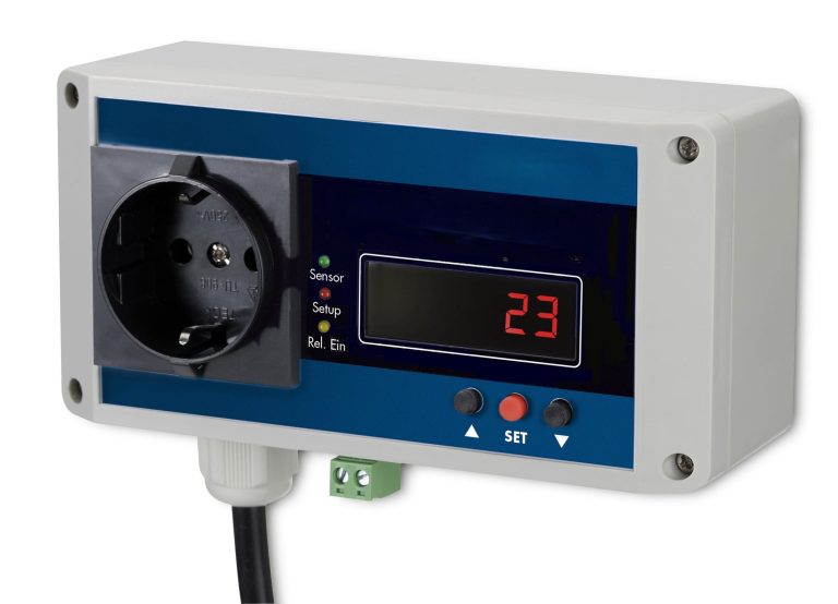 Waterniveauschakelaar met alarm en relaiscontact