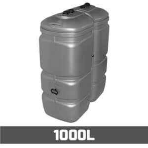 Mazouttank Kunststof: 1000l UV-PROOF - bovengronds & dubbelwandig