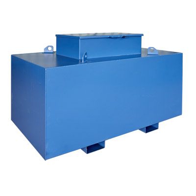 Metalen werftank - 2100 liter - met of zonder pomp