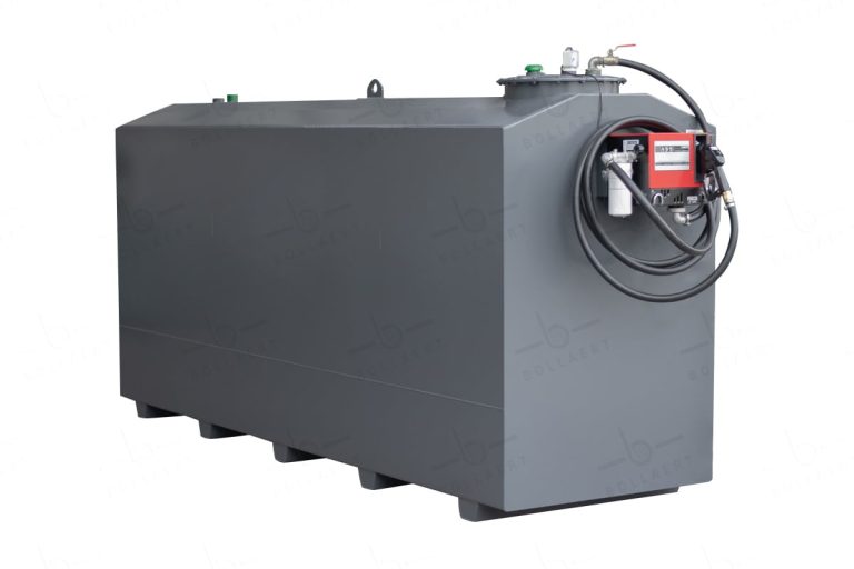 7300 liter metalen mazouttank met dieselpomp
