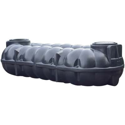 Platte kunststof regenwaterput 10000 liter