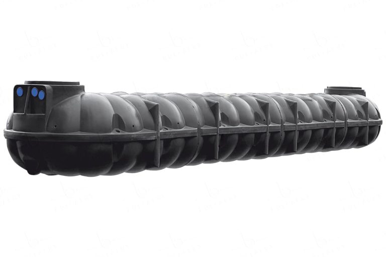 Platte kunststof regenwaterput - 20.000 liter