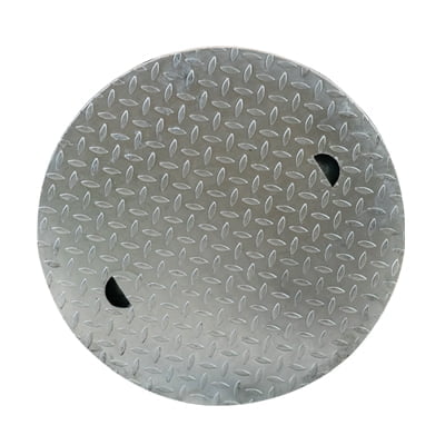 Stalen deksel 600 mm