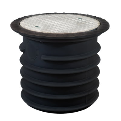 Versterkte schachtverlenging 60 cm + stalen deksel 600 mm